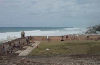 View from fort