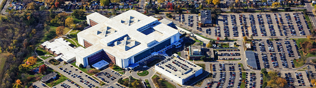 Aerial View of Minneapolis VA Med Center